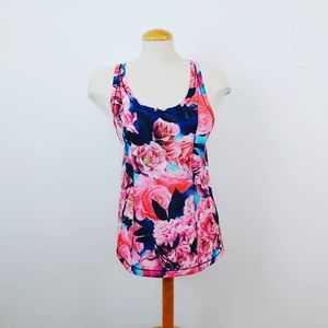 LULULEMON | Floral Tank Top Size 4